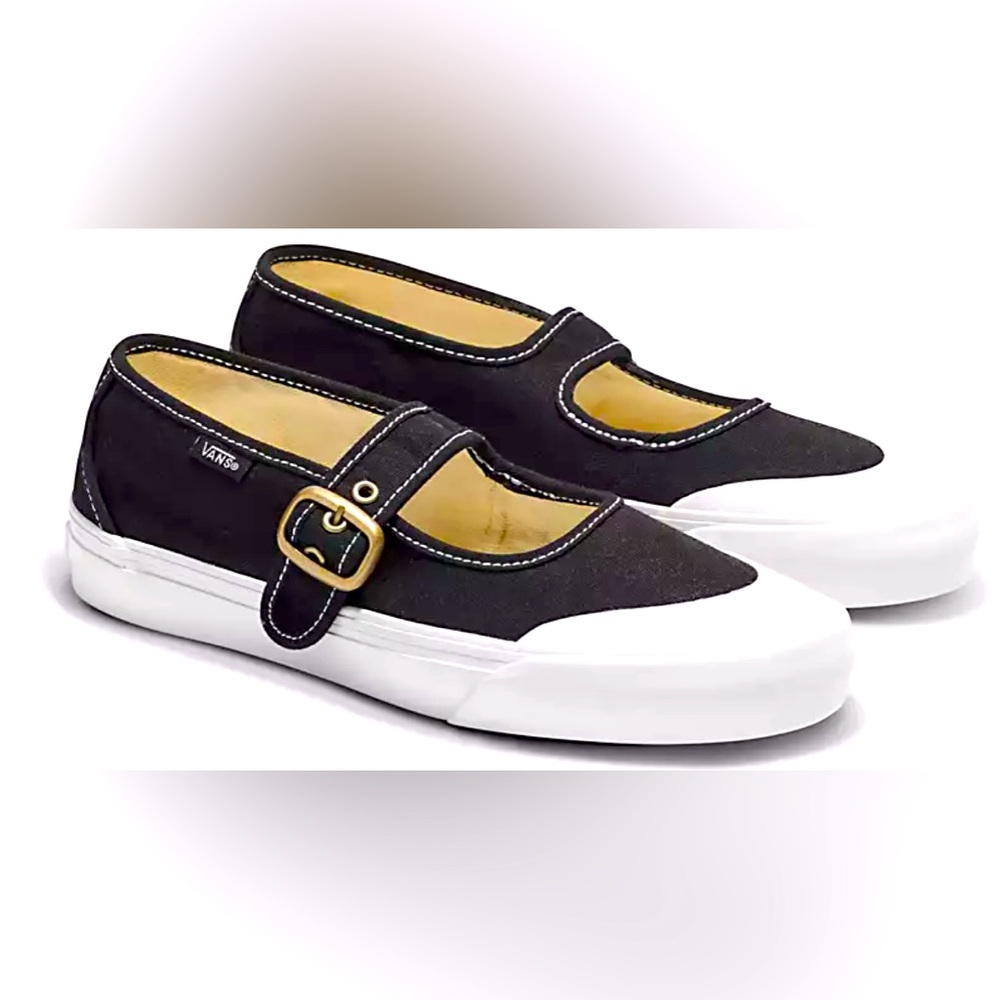 Mary Jane style vans.